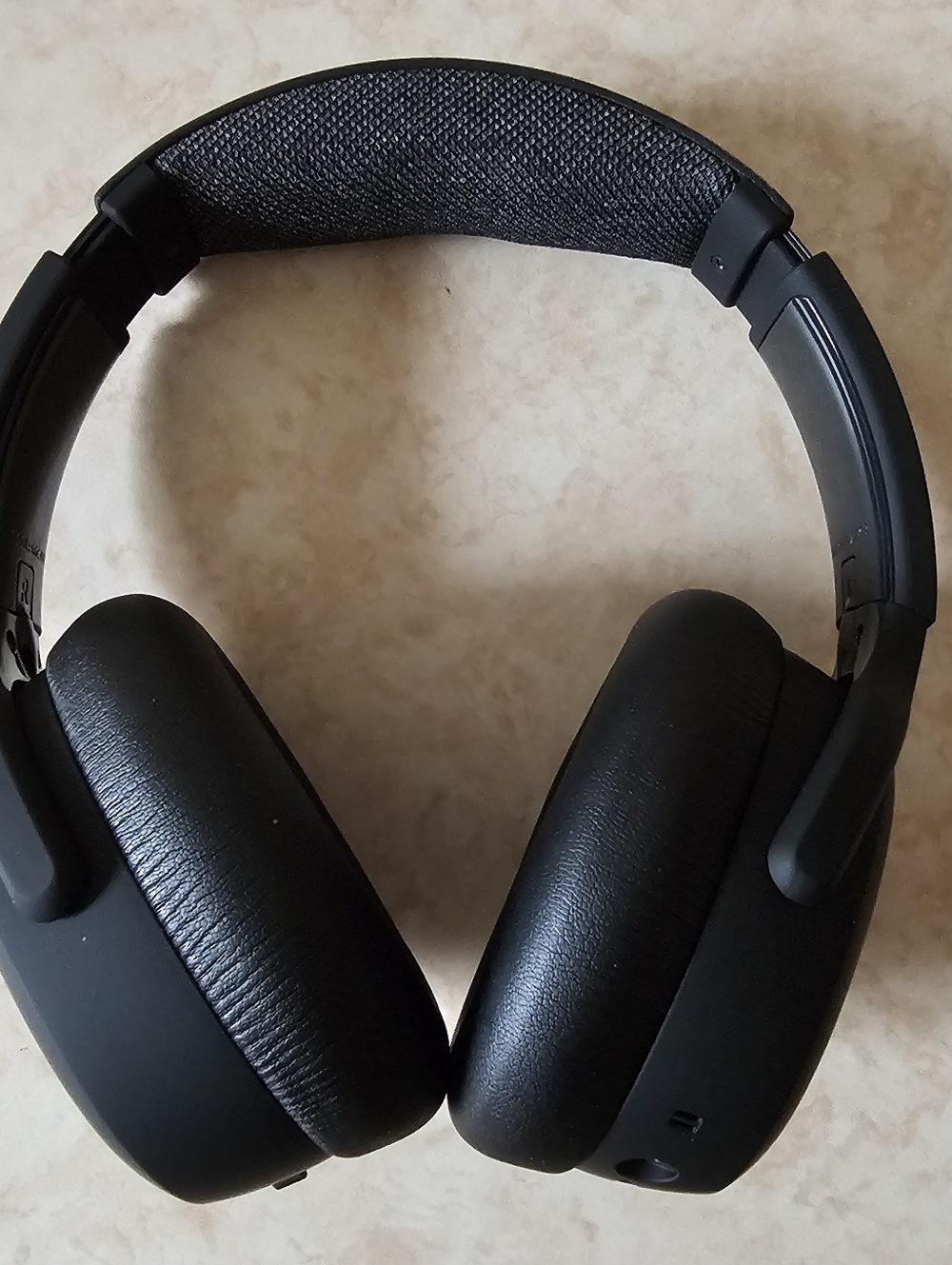 Skullcandy ANC Crusher Black Wireless Headphones with Carry Pouch - Picture 3 of 8